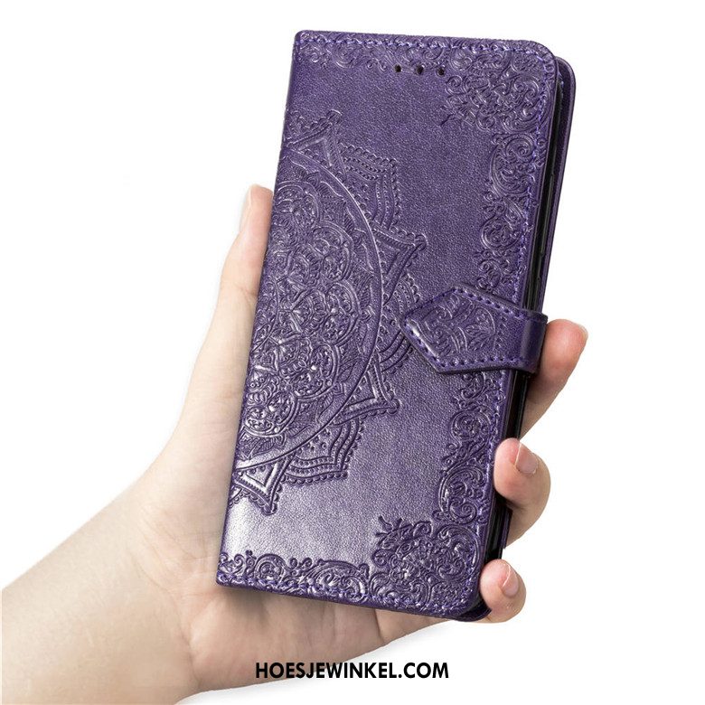 iPhone Xr Hoesje Purper Mobiele Telefoon Bescherming, iPhone Xr Hoesje Clamshell Anti-fall