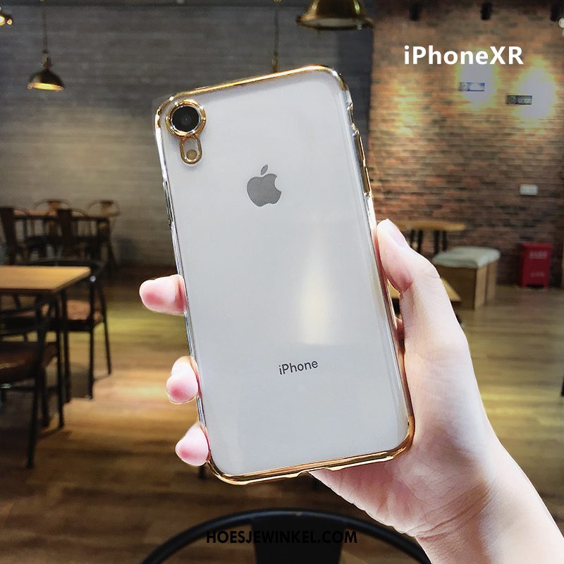 iPhone Xr Hoesje Siliconen Doorzichtig Nieuw, iPhone Xr Hoesje Eenvoudige Hoes