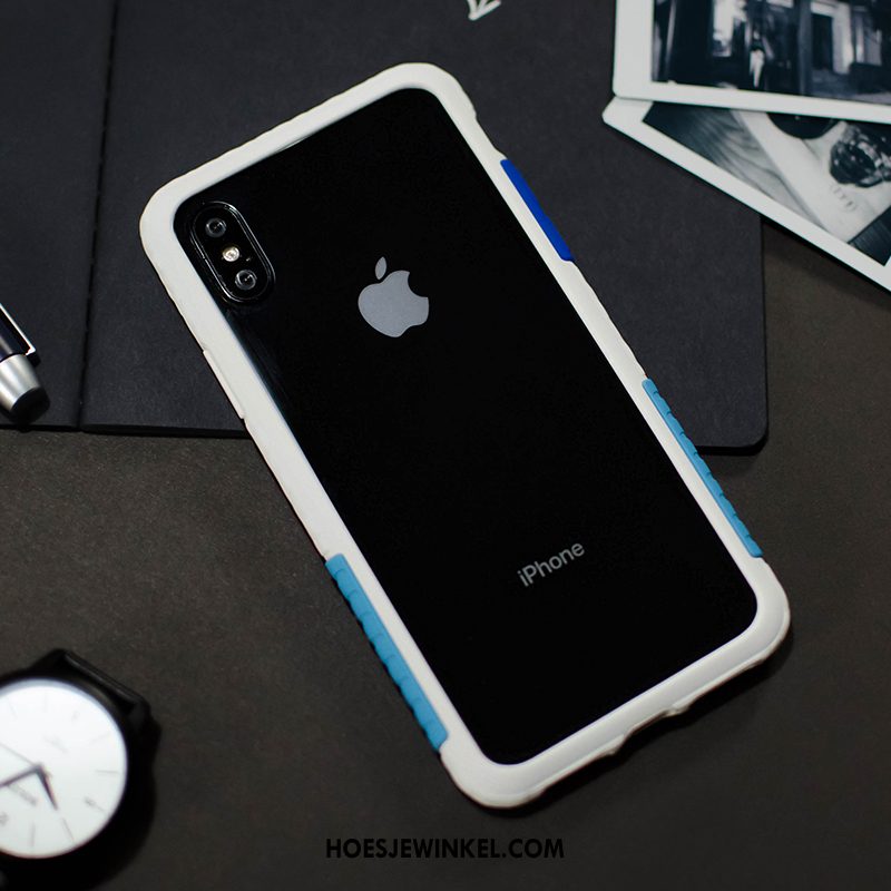 iPhone Xs Hoesje Bescherming Hoes Anti-fall, iPhone Xs Hoesje Omlijsting Mobiele Telefoon