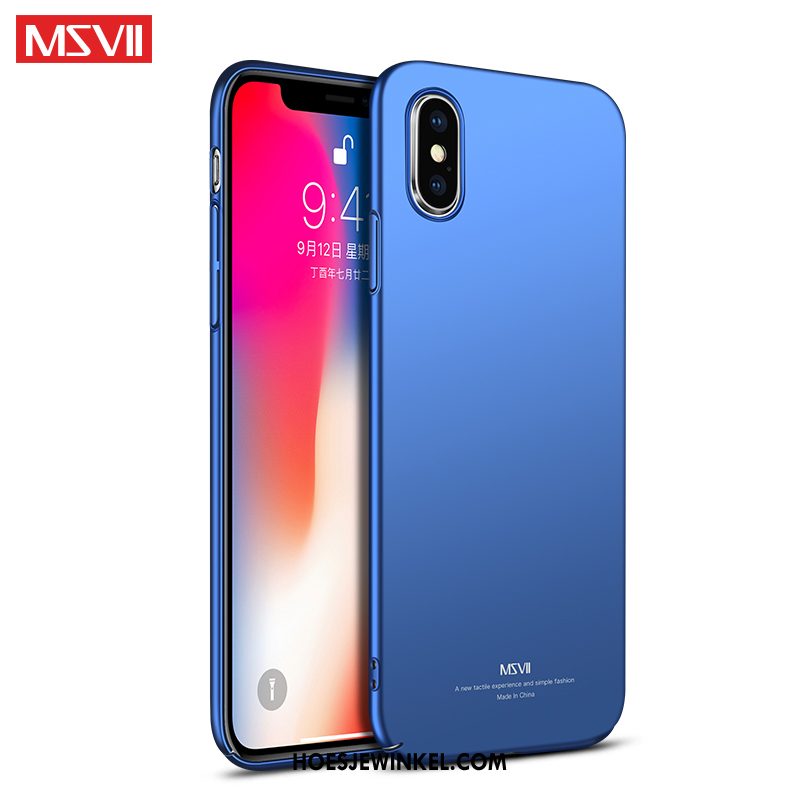 iPhone Xs Max Hoesje Trendy Merk Hoes Anti-fall, iPhone Xs Max Hoesje Mobiele Telefoon Siliconen